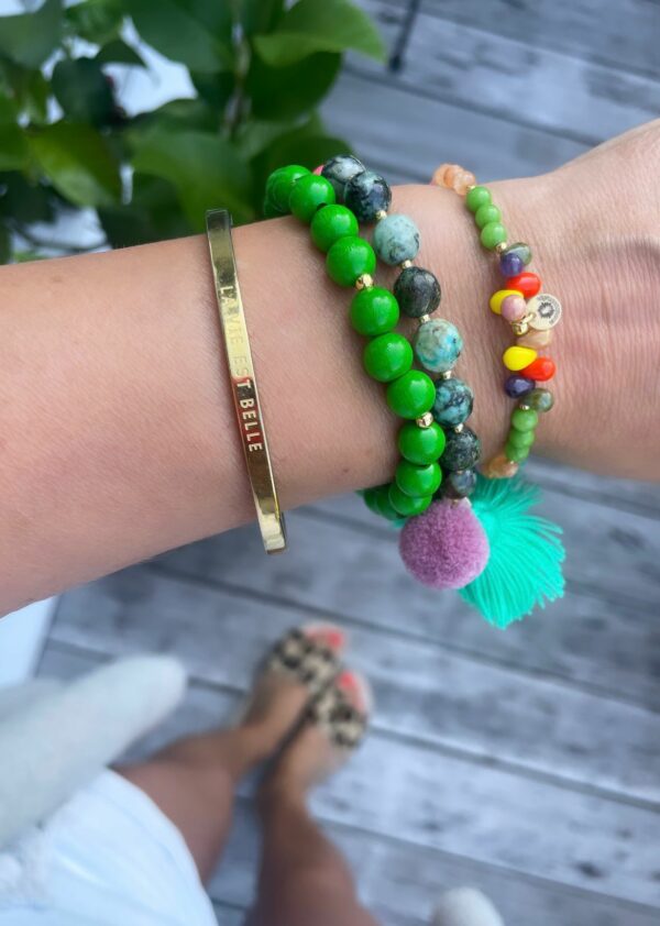 Mala Twin Green Color